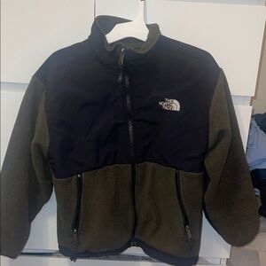 The North Face navy and grey kids medium